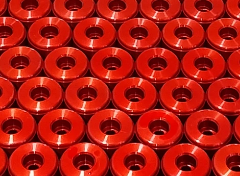 Anodizado rojo