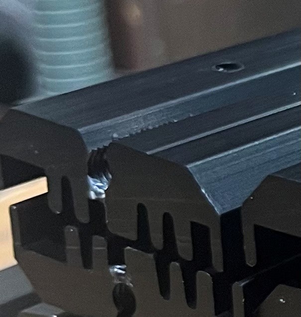 Anodizado negro mate